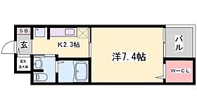 兵庫県姫路市野里（賃貸マンション1K・3階・27.91㎡） その2