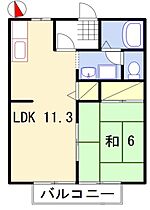 兵庫県姫路市白浜町寺家１丁目（賃貸アパート1LDK・2階・40.92㎡） その2