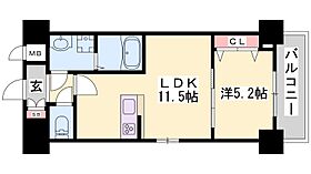 兵庫県姫路市忍町（賃貸マンション1LDK・6階・40.10㎡） その2