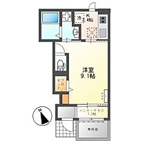 兵庫県姫路市西中島（賃貸アパート1K・1階・30.17㎡） その1