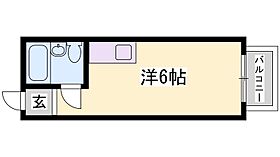 兵庫県姫路市城北新町２丁目（賃貸アパート1R・2階・14.83㎡） その2