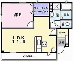 兵庫県赤穂郡上郡町竹万（賃貸アパート1LDK・1階・41.98㎡） その2