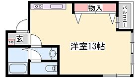 兵庫県姫路市南新在家（賃貸マンション1R・3階・28.87㎡） その2