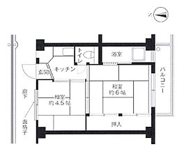 🉐敷金礼金0円！🉐ビレッジハウス中富1号棟