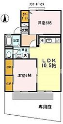 ビラ国分寺　B棟 2階