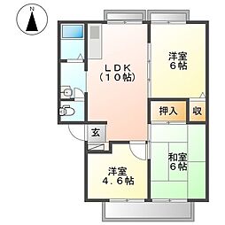 サンライフ玉手 2階