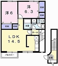 🉐敷金礼金0円！🉐カーサ・フィオーレ中島Ａ