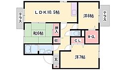 セジュールヒルトップ A棟 2階