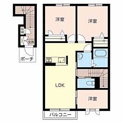 間取図画像 3LDK