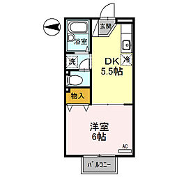 ロイヤルハイツII 2階