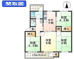 京口団地14号棟 4階