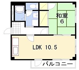 船場スカイハイツ 4階
