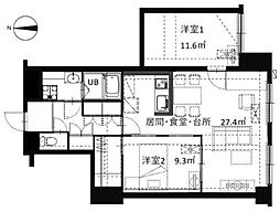 シルクヴェール城乾 2階