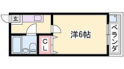 間取図画像 1K