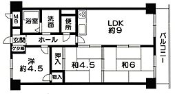 ベネフィス北在家 3階