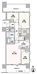 間取図画像 3LDK