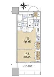 シティタワー銀座東の間取図画像