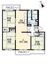 2階 / 3LDK / 73.24㎡