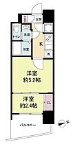 セレニテ神戸プリエ  ｜ 兵庫県神戸市兵庫区西出町（賃貸マンション2K・7階・24.03㎡） その2