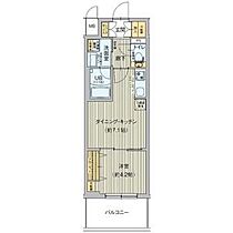 レオンコンフォート神戸駅前  ｜ 兵庫県神戸市中央区古湊通２丁目（賃貸マンション1DK・6階・30.38㎡） その2