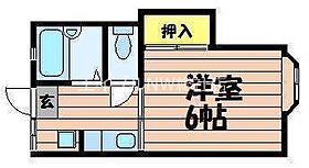 岡山県倉敷市西尾（賃貸アパート1K・1階・20.28㎡） その2