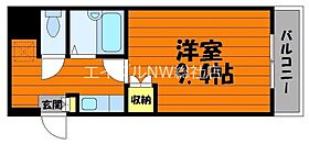 岡山県倉敷市玉島（賃貸マンション1K・2階・25.60㎡） その2