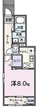 岡山県倉敷市神田3丁目（賃貸アパート1K・1階・33.20㎡） その2