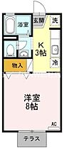 岡山県倉敷市連島町西之浦（賃貸アパート1K・1階・26.70㎡） その2