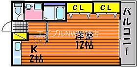 岡山県倉敷市中庄（賃貸アパート1K・1階・36.00㎡） その2