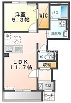 岡山県倉敷市片島町（賃貸アパート1LDK・1階・42.74㎡） その2