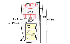 岡山県総社市井尻野（賃貸アパート1LDK・1階・50.01㎡） その19