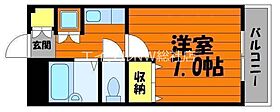 岡山県倉敷市松島（賃貸アパート1K・2階・22.58㎡） その2