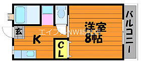 岡山県倉敷市松島（賃貸アパート1K・1階・27.00㎡） その2