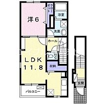 岡山県倉敷市二日市（賃貸アパート1LDK・2階・48.65㎡） その2