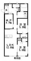 岡山県浅口市鴨方町六条院中（賃貸アパート3LDK・1階・67.62㎡） その2