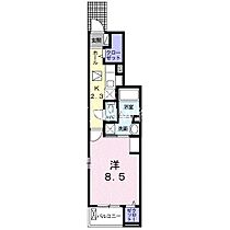 岡山県倉敷市上富井（賃貸アパート1K・1階・32.25㎡） その2