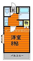 岡山県倉敷市上東（賃貸アパート1K・2階・23.19㎡） その2