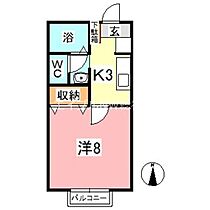 岡山県倉敷市大内（賃貸アパート1K・2階・26.78㎡） その2