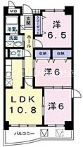 岡山県倉敷市連島1丁目（賃貸マンション3LDK・4階・67.66㎡） その2