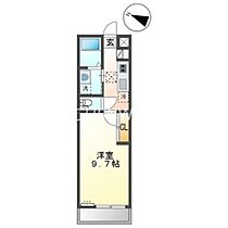 岡山県総社市駅南2丁目（賃貸アパート1K・2階・30.87㎡） その2