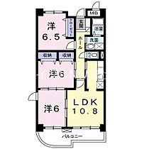 岡山県倉敷市連島1丁目（賃貸マンション3LDK・4階・67.66㎡） その2