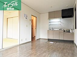 JR吉備線 備前一宮駅 徒歩14分の賃貸アパート 1階2DKのリビング/ダイニング