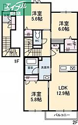 JR山陽本線 西阿知駅 徒歩23分 2階/-