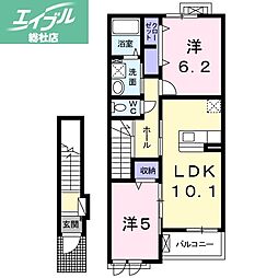 JR山陽本線 西阿知駅 徒歩34分 2階/-