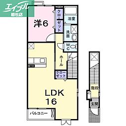 JR吉備線 総社駅 徒歩12分 2階/-
