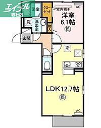 JR山陽本線 西阿知駅 徒歩13分 1階/-