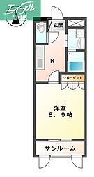 水島臨海鉄道 西富井駅 徒歩4分 2階/-