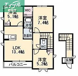 JR山陽本線 倉敷駅 徒歩30分 2階/-