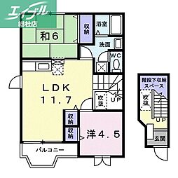 JR瀬戸大橋線 上の町駅 徒歩6分 2階/-
