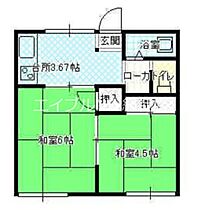 岡山県岡山市北区西辛川（賃貸アパート2K・1階・33.00㎡） その2